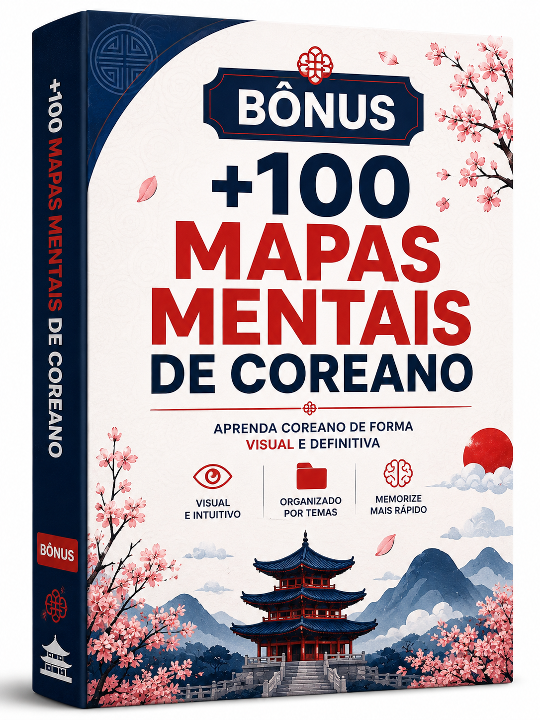 +100 Mapas Mentais de Coreano — Bônus