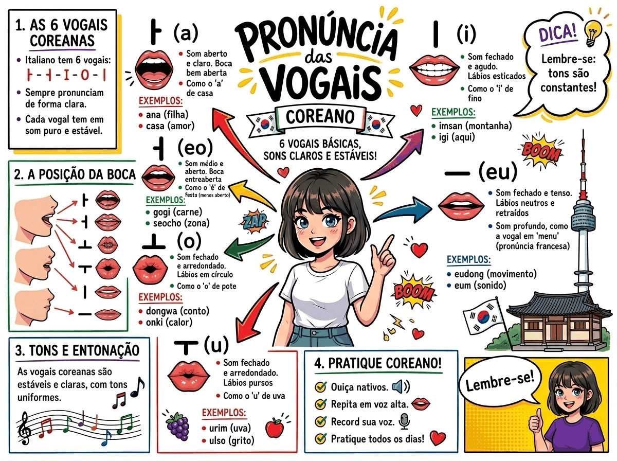 Pronúncia das Vogais