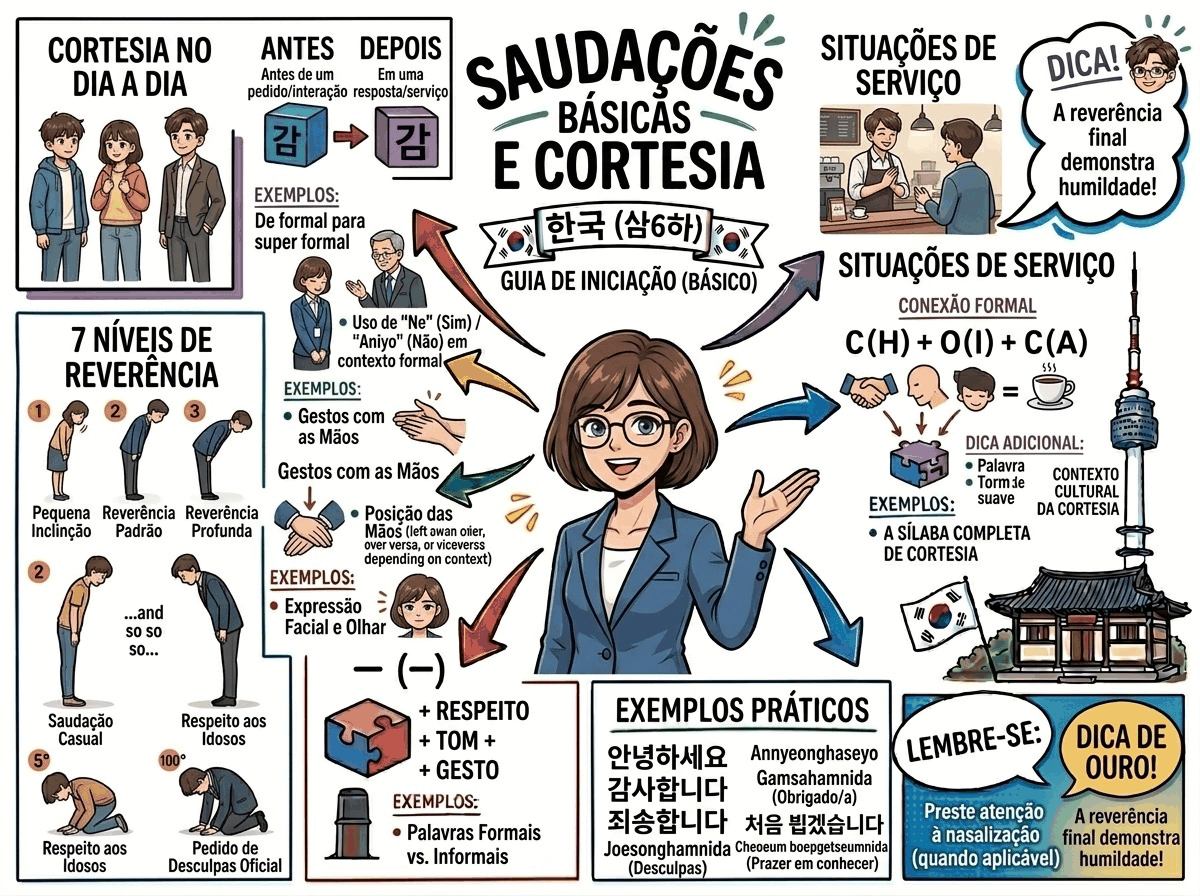Saudações e Cortesia